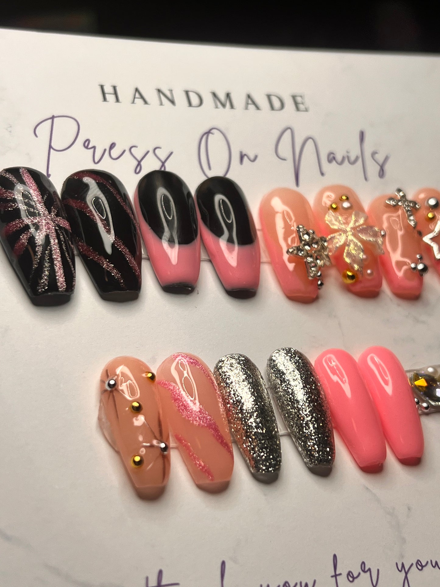 Pink Madness Medium Almond