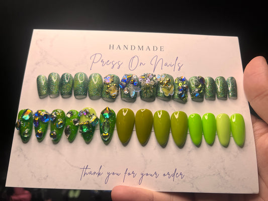 Green Duo Almond & Square Short