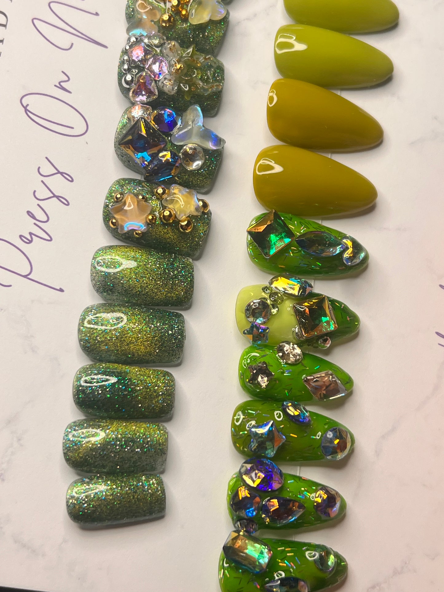 Green Duo Almond & Square Short