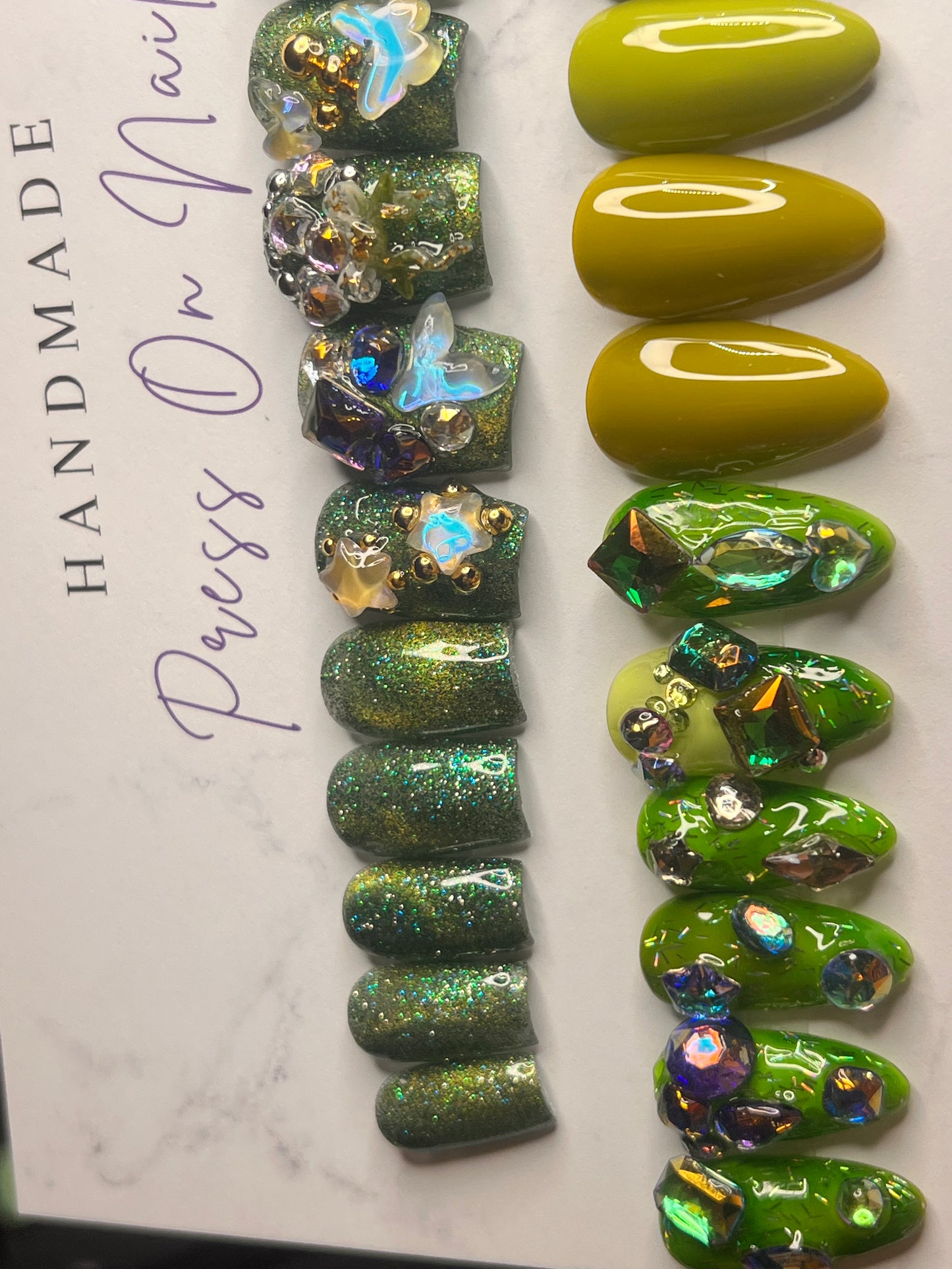 Green Duo Almond & Square Short