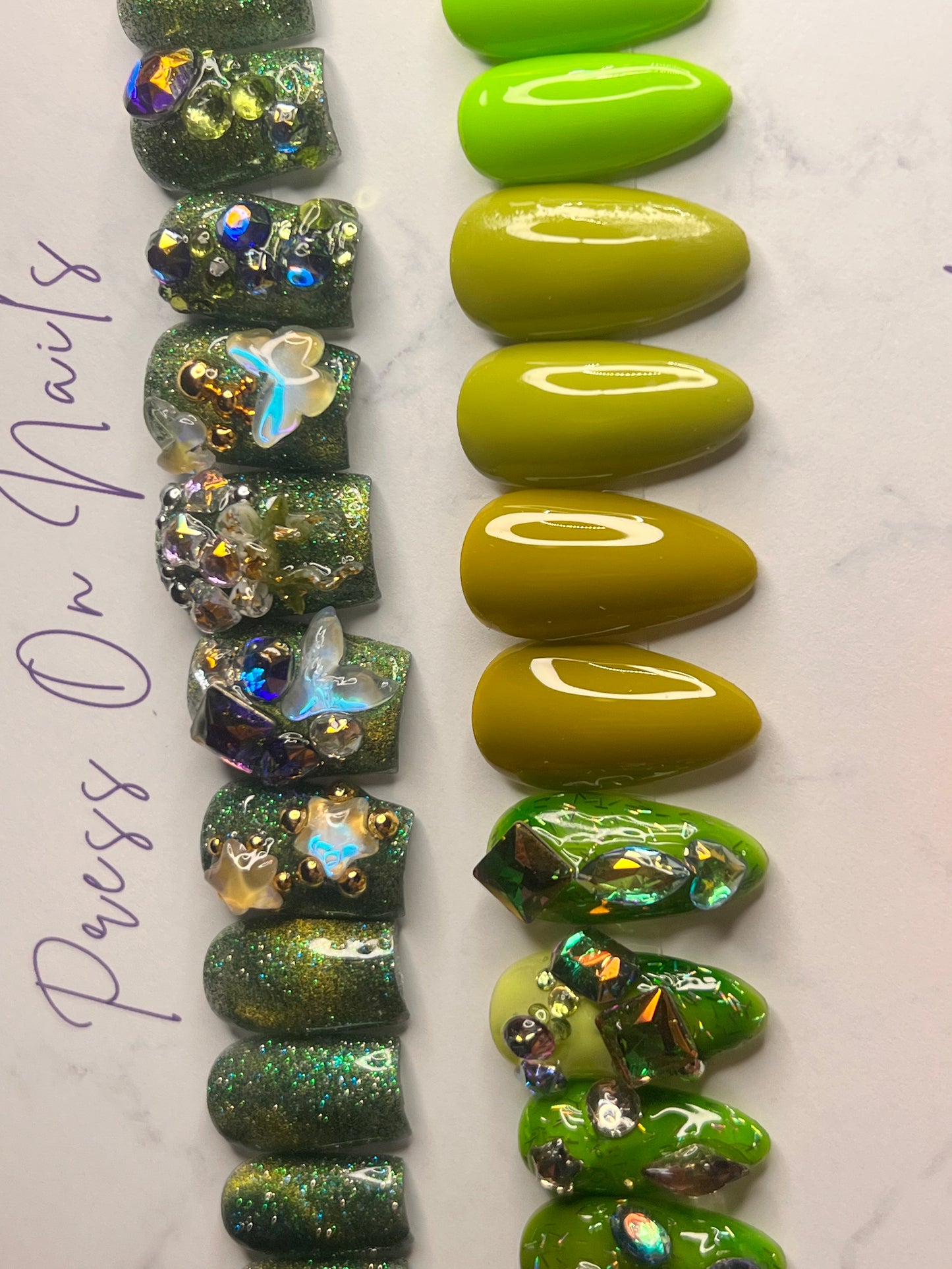 Green Duo Almond & Square Short