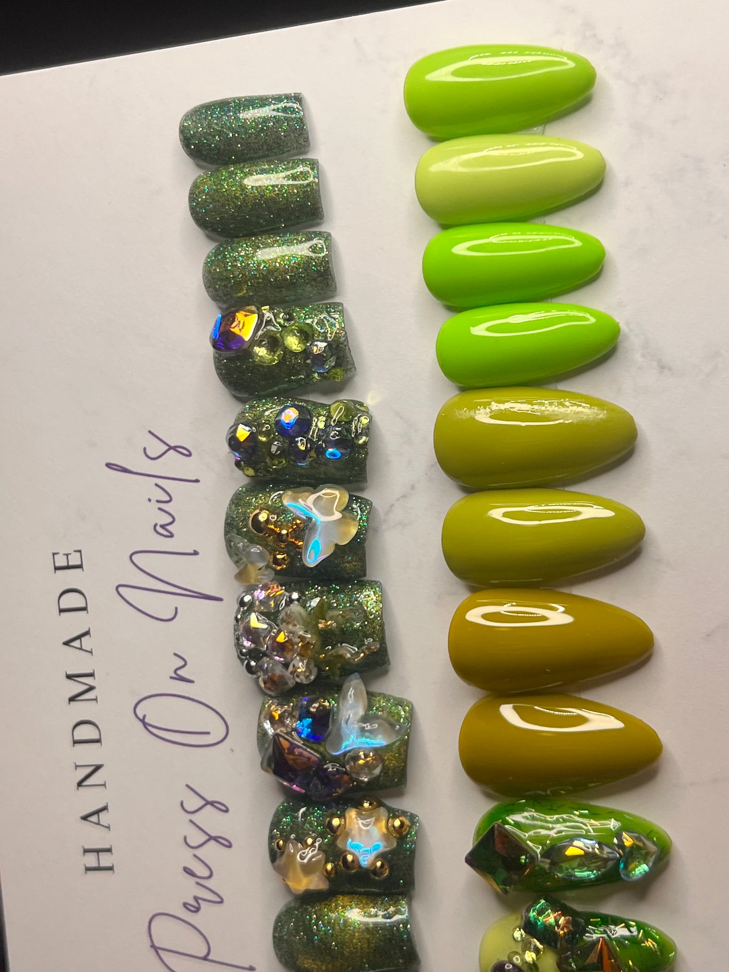 Green Duo Almond & Square Short