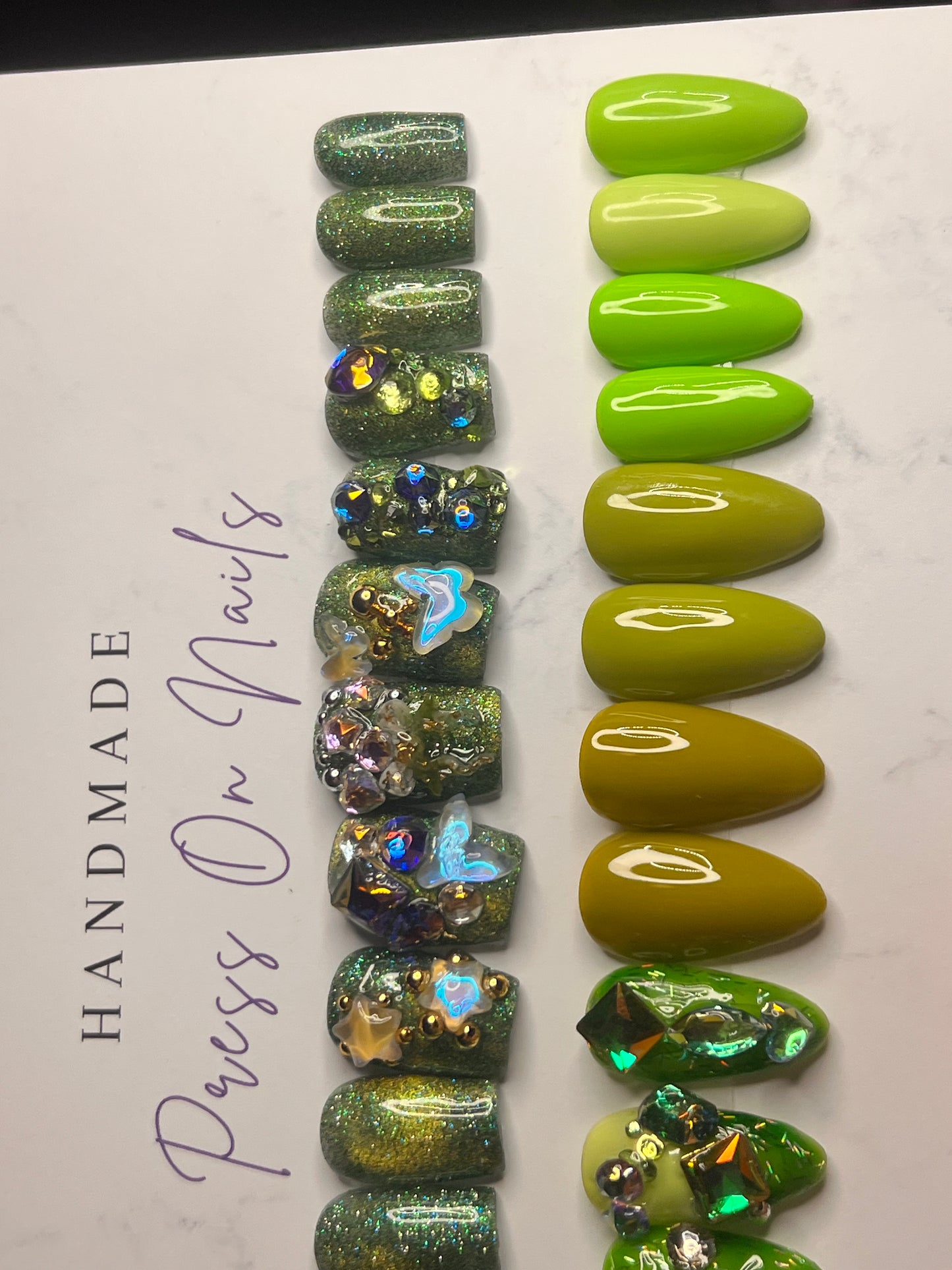 Green Duo Almond & Square Short