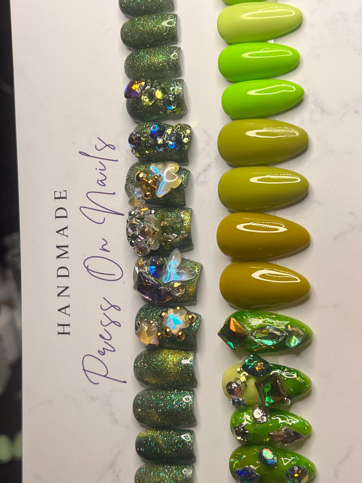 Green Duo Almond & Square Short