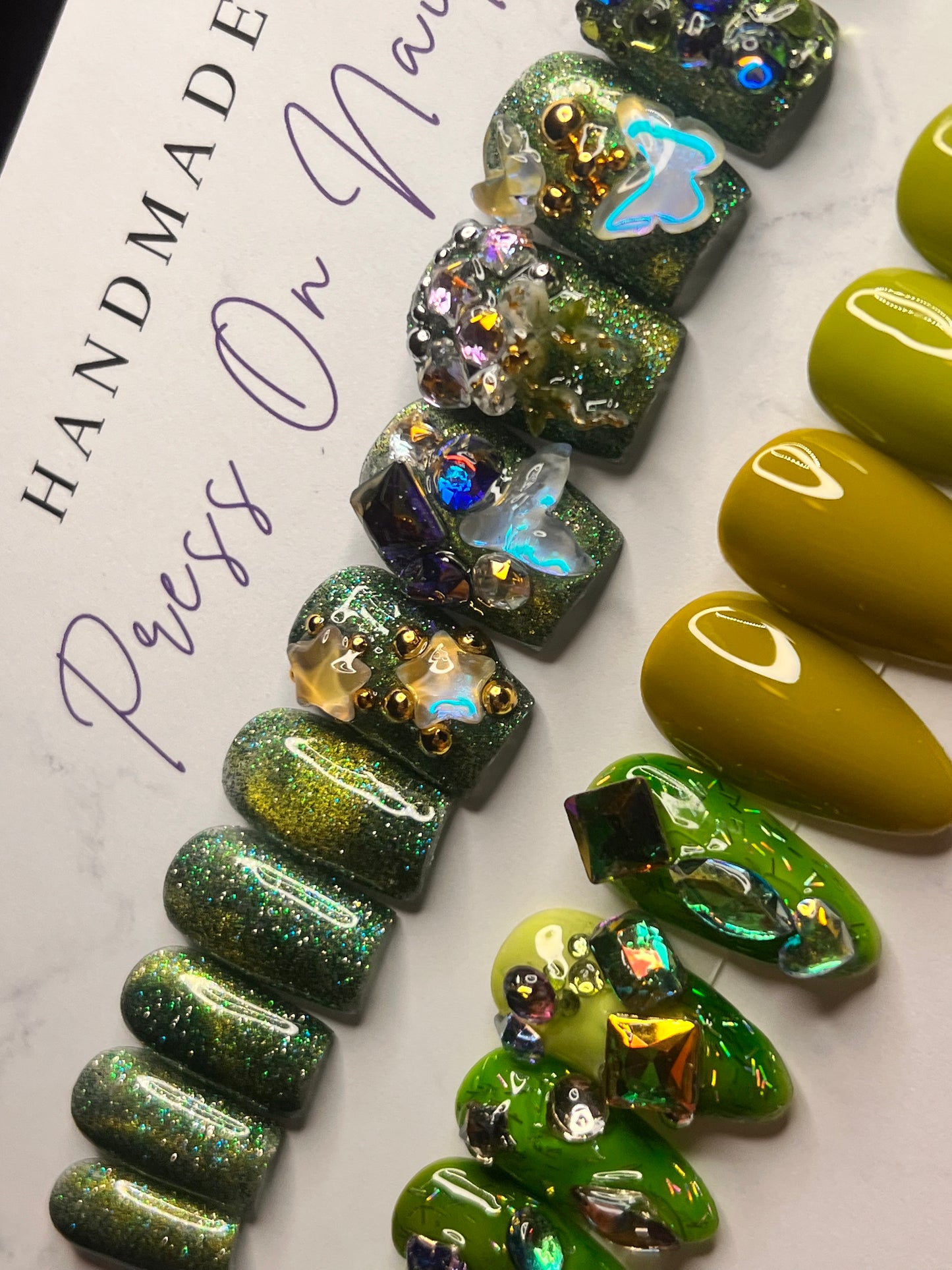 Green Duo Almond & Square Short