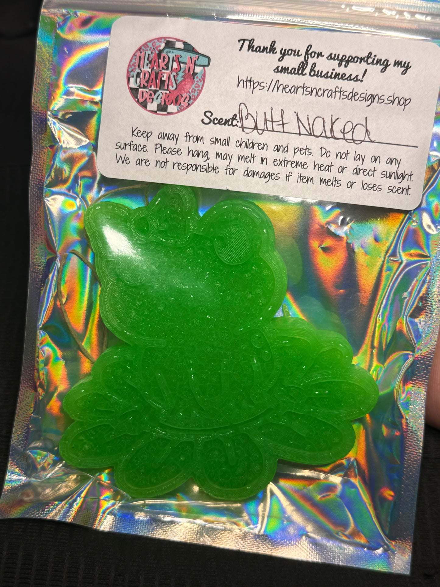 Lilly Pad Frog "Butt Naked scent"