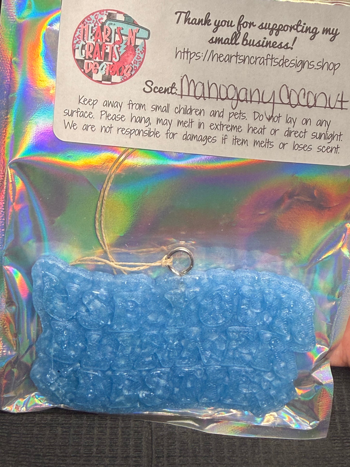 Use Your Blinker Bestie, Mahogany Coconut scent