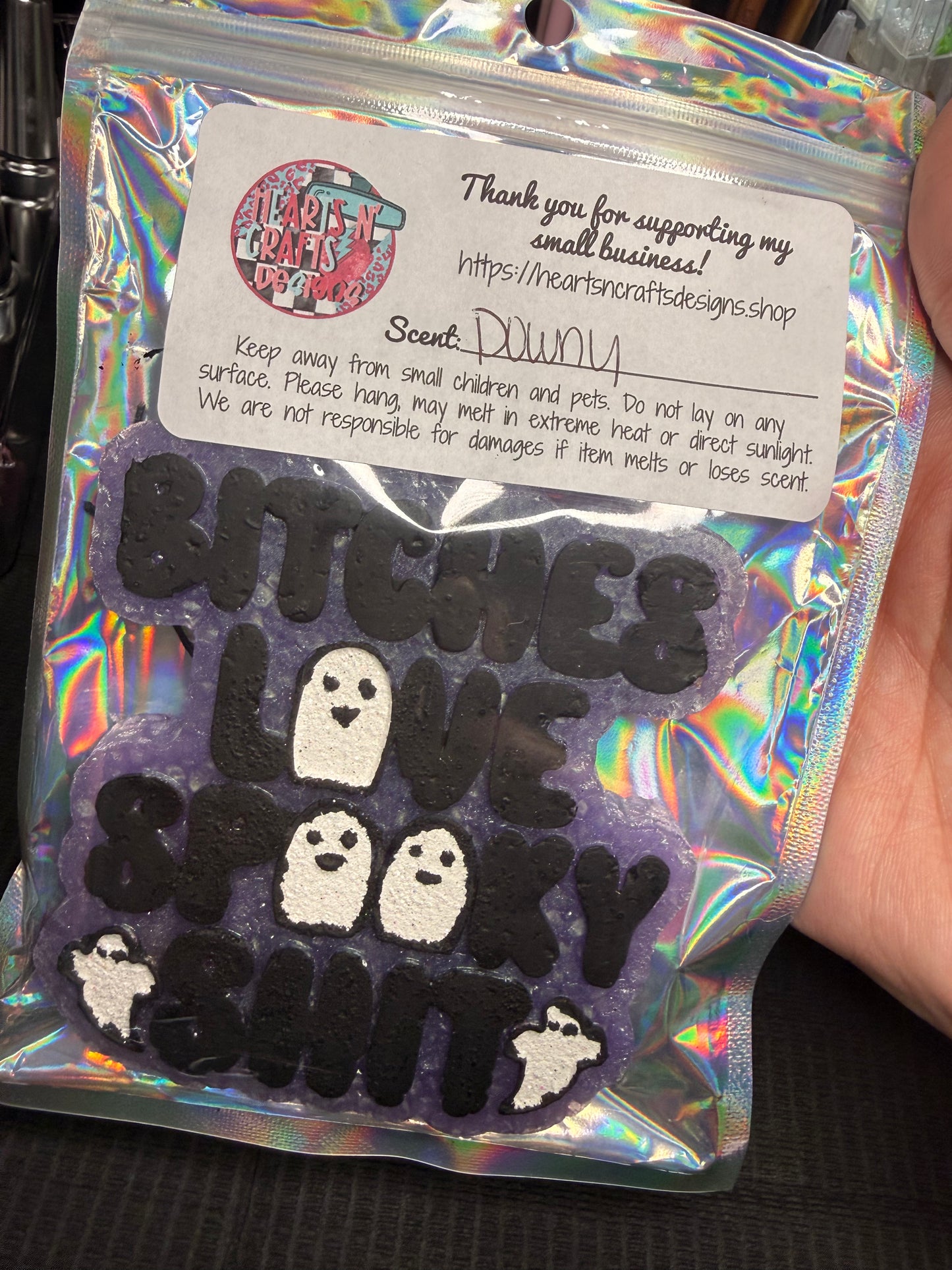 Bitches Love Spooky Shit, Downy Scent