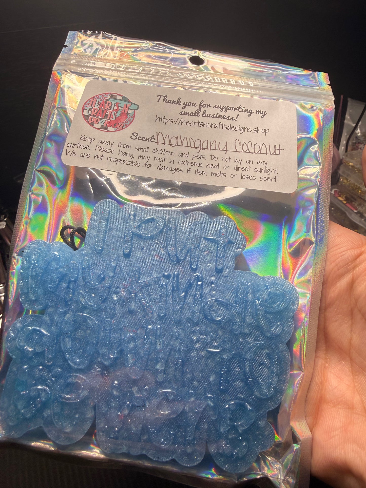 I Put My Kindle Down To Be Here, Mahogany Coconut