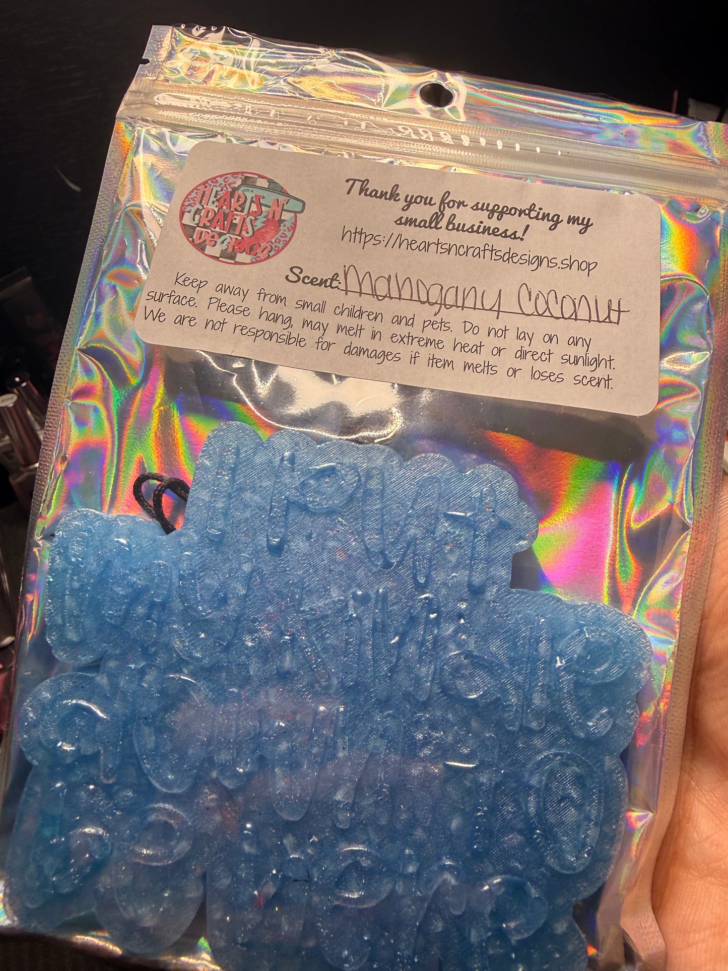 I Put My Kindle Down To Be Here, Mahogany Coconut